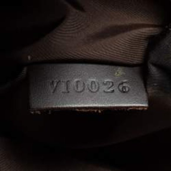 LOUIS VUITTON Louis Vuitton Black/Brown Damier Canvas And Leather Vintage Geant - Picture 5 of 9